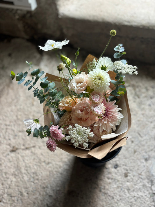 Bouquet fermier de fleurs de saison du producteur!